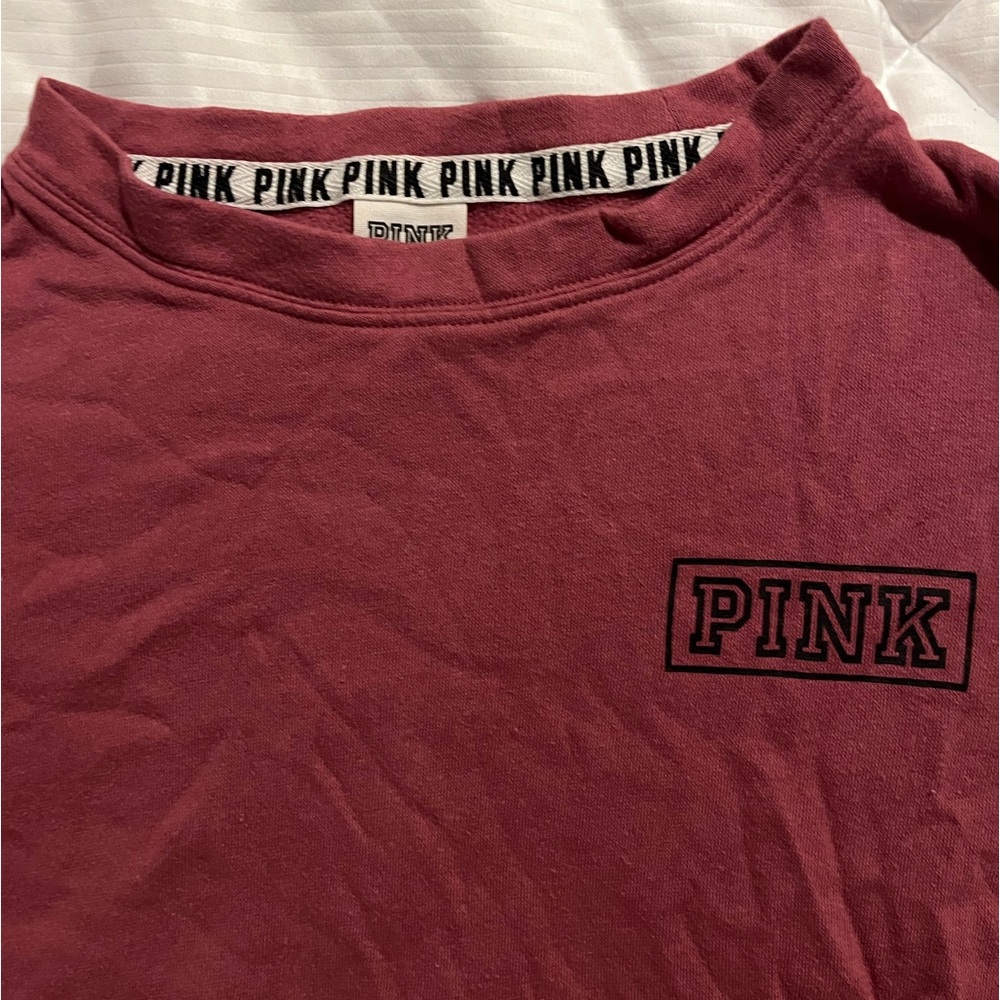 PINK Crew Neck Sweatshirt